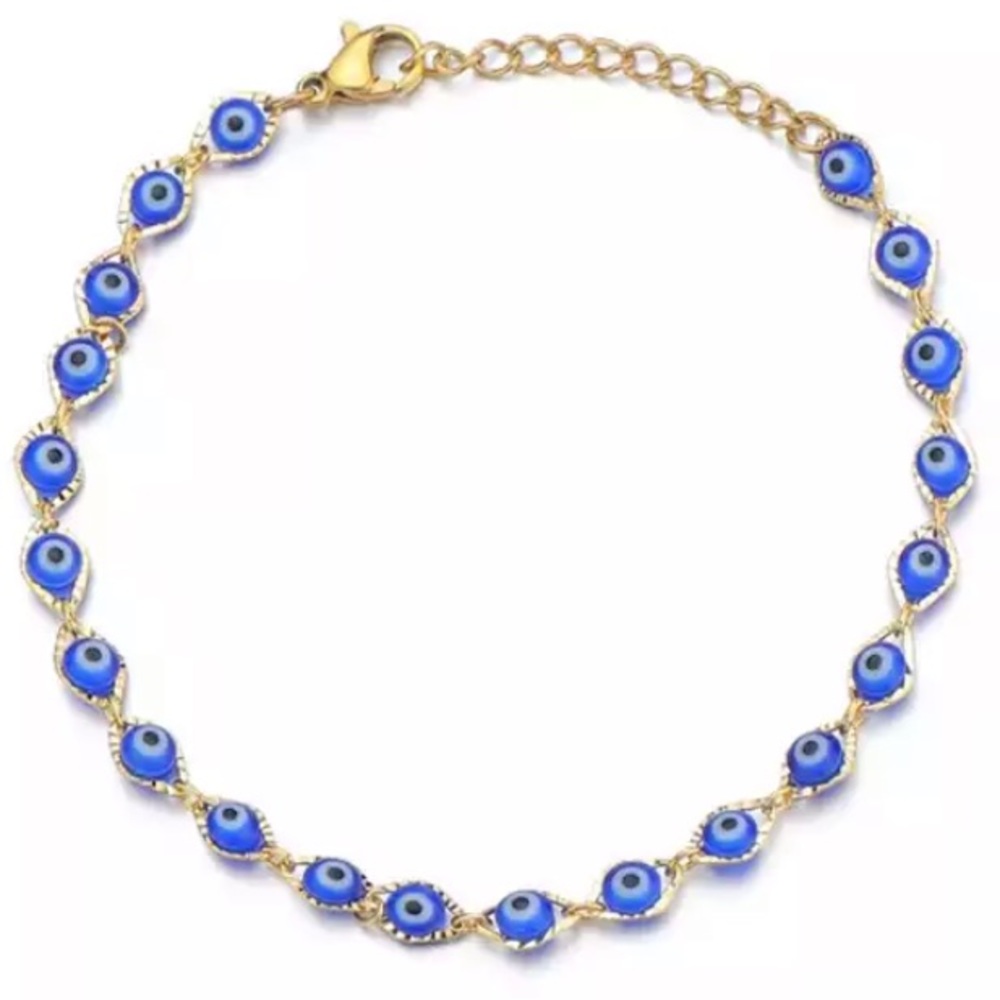 Blue Evil Eye Bracelet